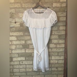 White ICHI Sumer Dress